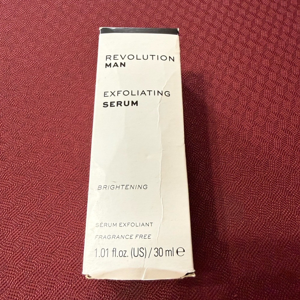 Revolution Man Exfoliating Serum - White